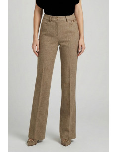 Fracomina pantalone bootcut con vita alta fr25wva014w80501 [802ceb3d]