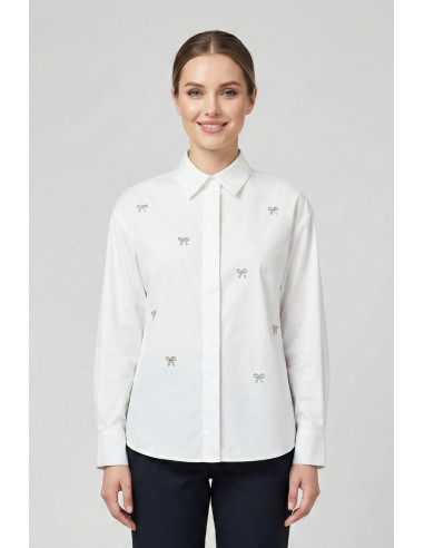 Maidoma camicia in misto cotone con charme ai26f579/ca9058 [a1a24ada]