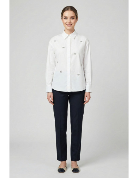 Maidoma camicia in misto cotone con charme ai26f579/ca9058 [cf99c8d3]