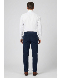 Triple A pantalone chino in velluto con risvolto PT127-2587 [9dfe20e0] 2