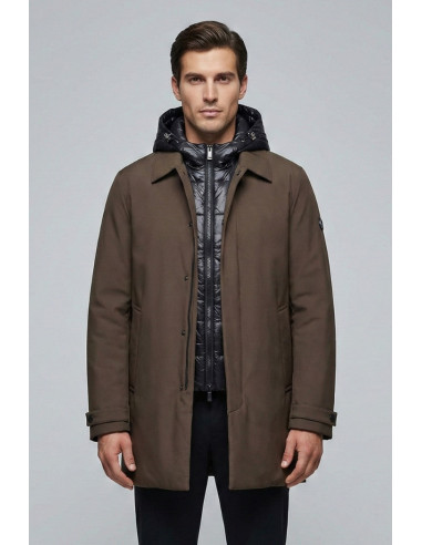 Markup trench in softshell con pettorina MK9940029 [0cebfbbb]