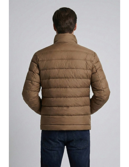 Blauer piumino con collo alla coreana Austin 25wbluc03088-006047 [f4b431cd]