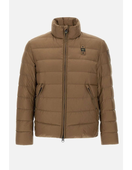 Blauer piumino con collo alla coreana Austin 25wbluc03088-006047 [f1e476d3]