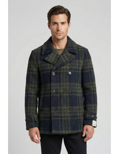 Markup peacoat in panno check MK9940615 [7cd3d78e]