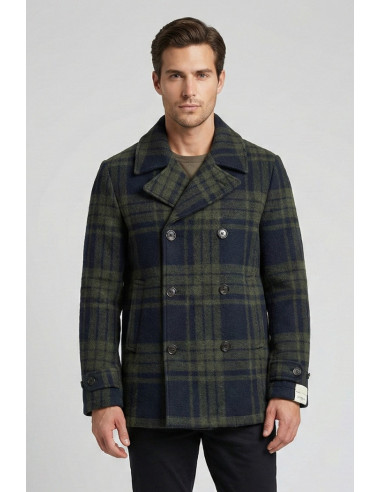 Markup peacoat in panno check MK9940615 [7cd3d78e]