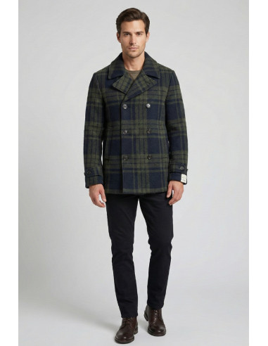 Markup peacoat in panno check MK9940615 [12e85587]