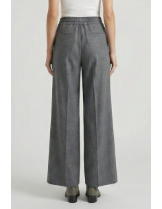 Blash pantalone a gamba larga in flanella di misto viscosa BS9750104 [9794f734] 2