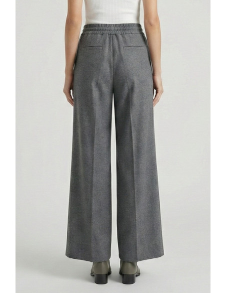Blash pantalone a gamba larga in flanella di misto viscosa BS9750104 [4eb2b439]