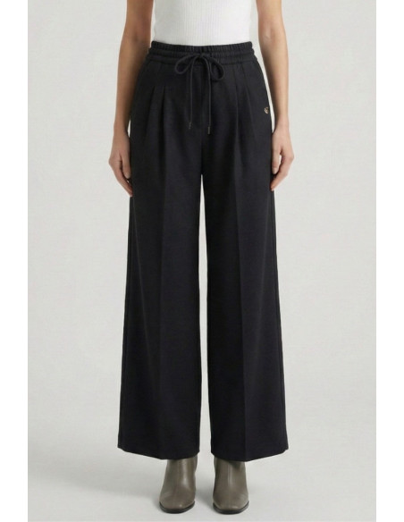 Blash pantalone a gamba larga in flanella di misto viscosa BS9750104 [cf19f109]