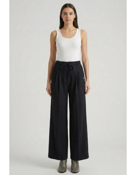 Blash pantalone a gamba larga in flanella di misto viscosa BS9750104 [a1227300]