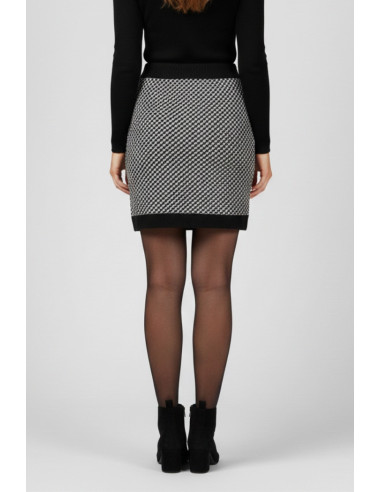 Fly Girl gonna in maglia con bottoni 7672/01 [58ed30d9]