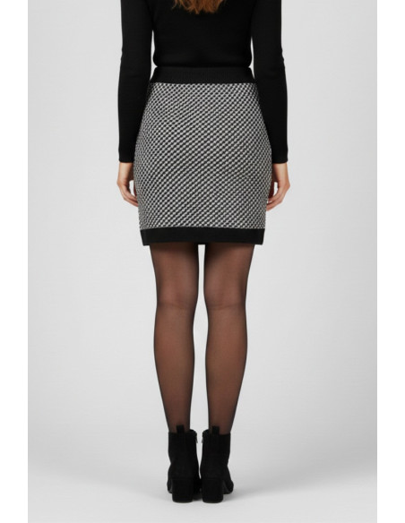 Fly Girl gonna in maglia con bottoni 7672/01 [58ed30d9]