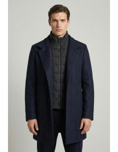 Milestone cappotto con pettorina interna msduran11245 [0d91220f] 2