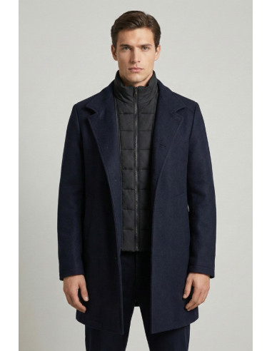 Milestone cappotto con pettorina interna msduran11245 [d4b76102]
