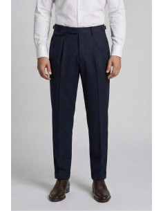 Markup pantalone in flanella con doppia pince MK9950150 [846bbfb8]