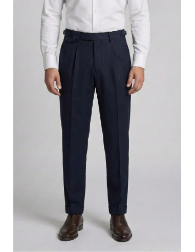 Markup pantalone in flanella con doppia pince MK9950150 [846bbfb8]