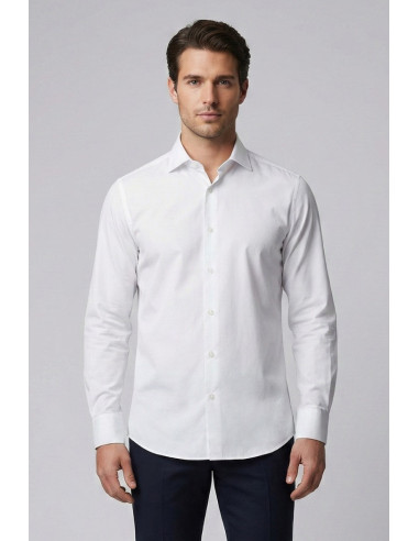 Markup camicia no iron con collo francese MK9930012 [c87bb1d1]
