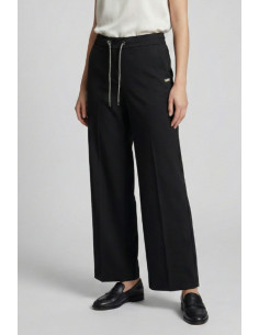 Markup pantalone chino in flanella con elastico mw9650126 [40f10274]