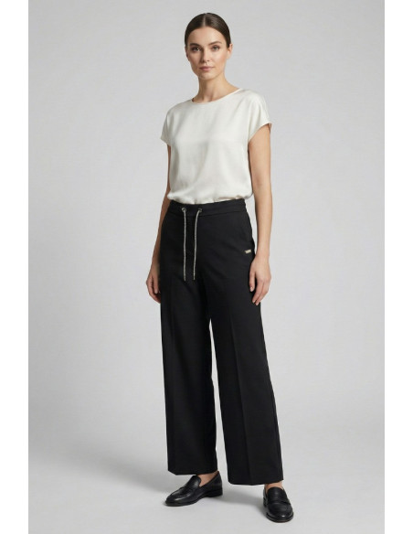 Markup pantalone chino in flanella con elastico mw9650126 [2eca807d]