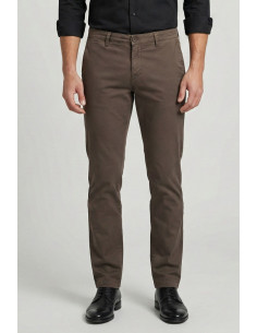 Four.ten Industry pantalone chino in cotone elasticizzato T901-100127 [1e2d3ba4]