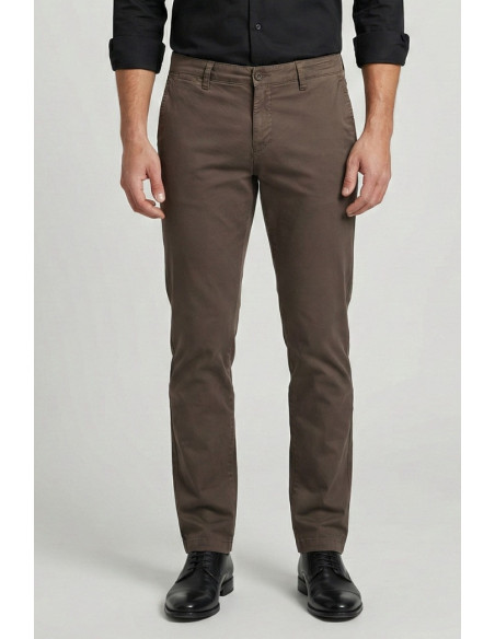 Four.ten Industry pantalone chino in cotone elasticizzato T901-100127 [1e2d3ba4]