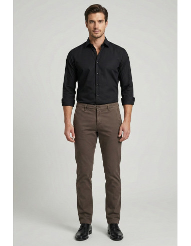 Four.ten Industry pantalone chino in cotone elasticizzato T901-100127 [7016b9ad]