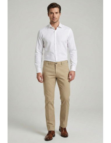 Four.ten Industry pantalone chino in cotone elasticizzato T910-100021 [75cf9b54]