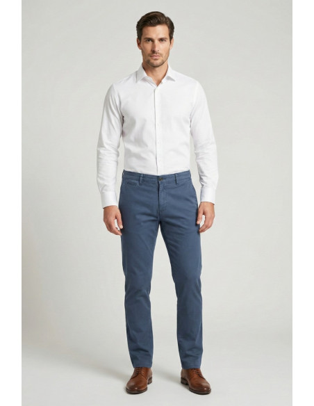 Four.ten Industry pantalone chino in cotone elasticizzato T910-100021 [3a7947f5]