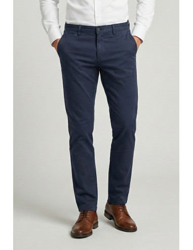 Four.ten Industry pantalone chino in cotone elasticizzato T910-100057 [cc1edc13]