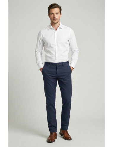 Four.ten Industry pantalone chino in cotone elasticizzato T910-100057 [dd52a847]