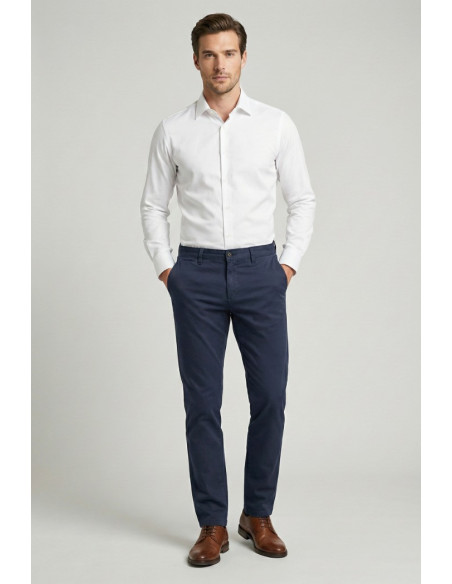 Four.ten Industry pantalone chino in cotone elasticizzato T910-100057 [dd52a847]