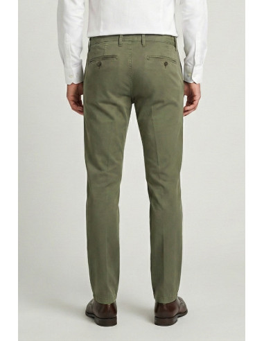 Four.ten Industry pantalone chino in cotone elasticizzato T910-100057 [bb5e60e9]