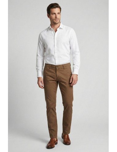 Four.ten Industry pantalone chino in cotone elasticizzato T910-100127 [3ada48f2]