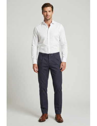 Four.ten Industry pantalone chino in cotone elasticizzato T9132-100127 [523f0e2c]