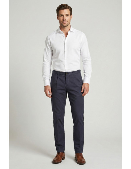 Four.ten Industry pantalone chino in cotone elasticizzato T9132-100127 [523f0e2c]