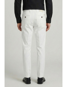 Four.ten Industry pantalone chino in cotone elasticizzato T9132-100127 [e57bfd66] 2