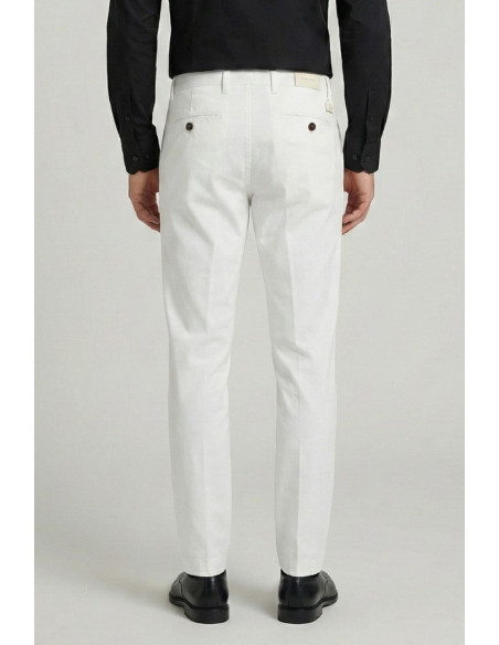 Four.ten Industry pantalone chino in cotone elasticizzato T9132-100127 [3c5dbe6b]
