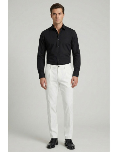 Four.ten Industry pantalone chino in cotone elasticizzato T9132-100127 [8b407f6f]
