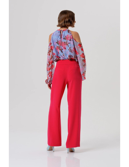 Fracomina pantalone flare a palazzo fr26sv3002w83001 [2b35dd6b]