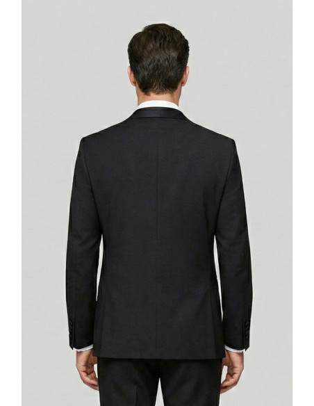 Privat Fashion abito con petto in raso e gilet monetraso-ab212/3p [048f02ea]