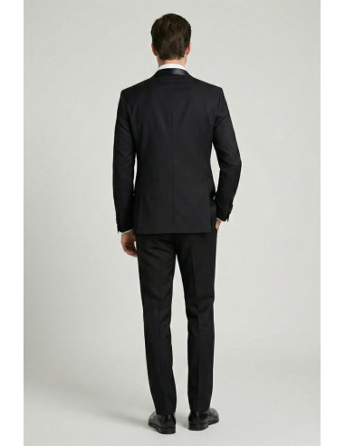 Privat Fashion abito con petto in raso e gilet monetraso-ab213/3p [cecfaceb]
