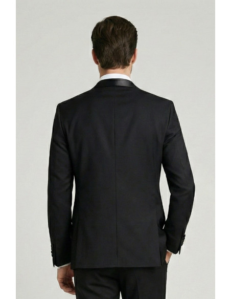 Privat Fashion abito con petto in raso e gilet monetraso-ab213/3p [7c822af1]