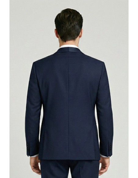 Privat Fashion abito con petto in raso e gilet monetraso-ab212/3p [b4930060]