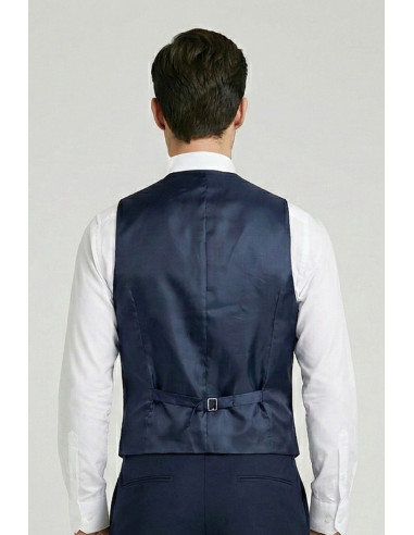 Privat Fashion abito con petto in raso e gilet monetraso-ab212/3p [daa88269]