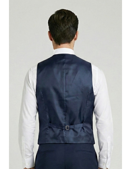 Privat Fashion abito con petto in raso e gilet monetraso-ab212/3p [daa88269]