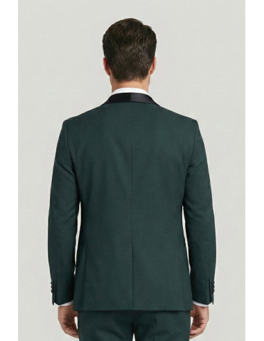 Privat Fashion abito con petto in raso e gilet monetraso-ab212/3p [ad3afce4]