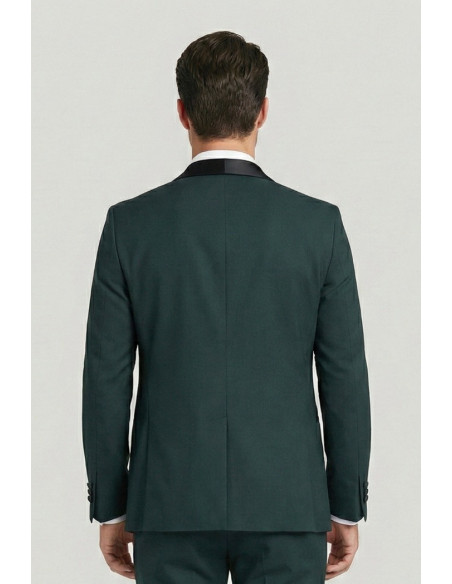 Privat Fashion abito con petto in raso e gilet monetraso-ab212/3p [ad3afce4]