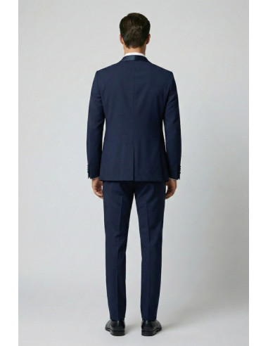 Privat Fashion abito con petto in raso e gilet monetraso-ab213/3p [7ed3ae61]