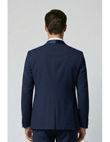 Privat Fashion abito con petto in raso e gilet monetraso-ab213/3p [cc9e287b]