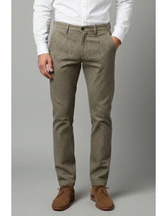Four.ten Industry pantalone chino in cotone stretch T910-200151 [a7890c26]